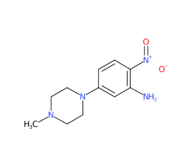 5-(4-甲基哌嗪)-2-硝基苯胺 23491-48-7