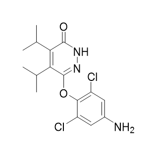 6-(4-氨基-2,6-二氯苯氧基)-4,5-二异丙基哒嗪基-3(2H)-酮