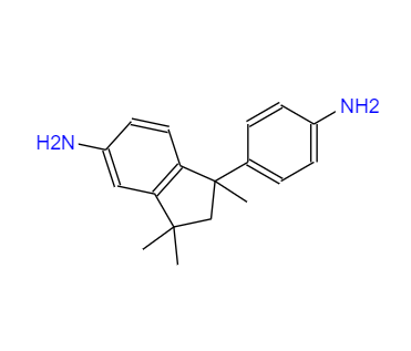 5(6)-氨基-1-(4-氨基苯基)-1,3,3-三甲基茚满 54628-89-6