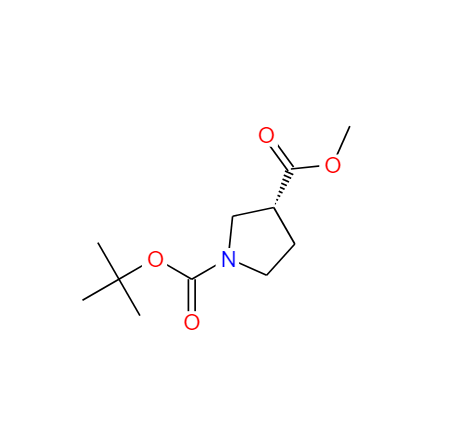 (R)-1-Boc-3-羧基吡咯烷甲酯 441717-40-4