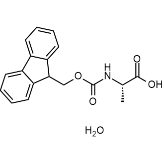 Fmoc-Ala-OH.H2O，Fmoc-L-丙氨酸一水物