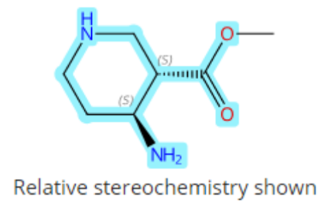 甲基 反式-4-氨基哌啶-3-羧酸甲酯