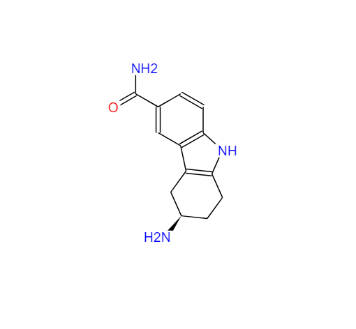 (R)-6-氨基-6，7，8，9-四氢-5H-咔唑-3-甲酰胺 147008-88-6