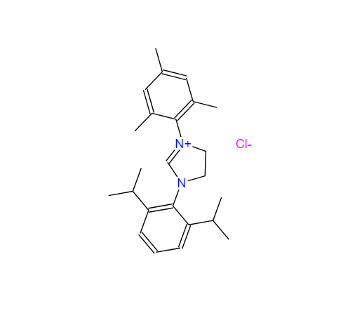 1-(2,6-二-异丙基苯基)-3-(2,4,6-三甲基苯基)-4,5-二氢咪唑氯化物 866926-59-2