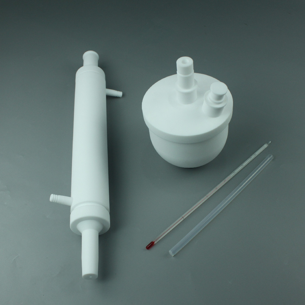 17、19、24标准口单颈PTFE烧瓶多颈四氟圆底反应瓶配四氟搅拌棒可定制