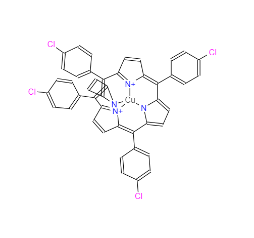 四对氯苯基卟啉铜 16828-36-7