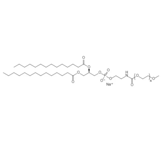 二肉豆蔻酰磷脂酰乙醇胺-聚乙二醇2000（钠盐）