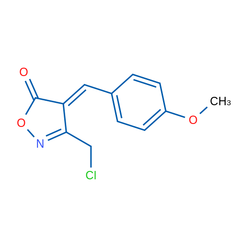 3-(Chloromethyl)-4-(4-methoxybenzylidene)isoxazol-5(4H)-one