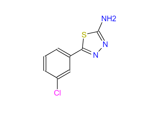 5-(3-氯苯基)-1,3,4-噻二唑-2-胺 70057-67-9