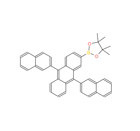 2-硼酸频哪酯酯-9,10-双(2-萘基)蒽 624744-67-8