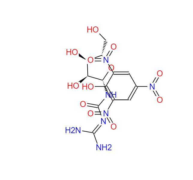 1-(二氨基亚甲基)-3-(BETA-D-呋喃核糖基)脲苦味酸盐 4336-46-3