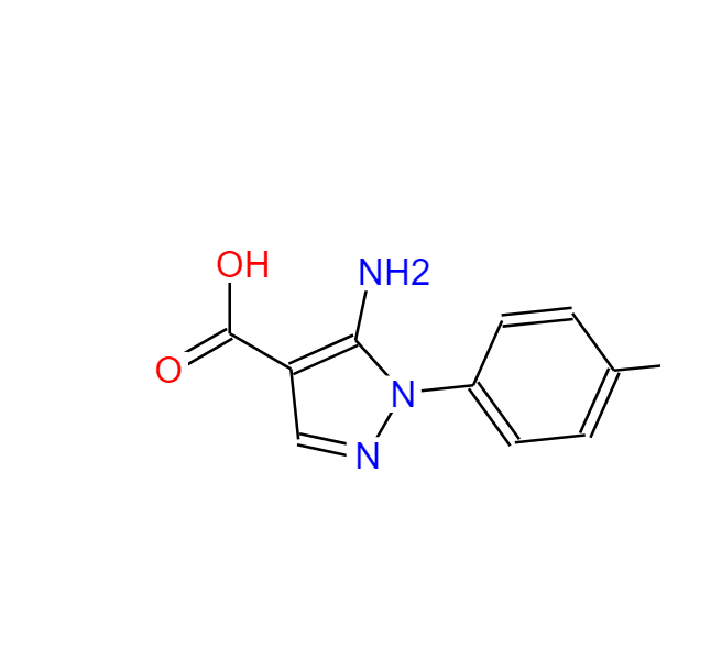 5-氨基-1-(4-甲基苯基)-1H-吡唑-4-羧酸 14678-93-4