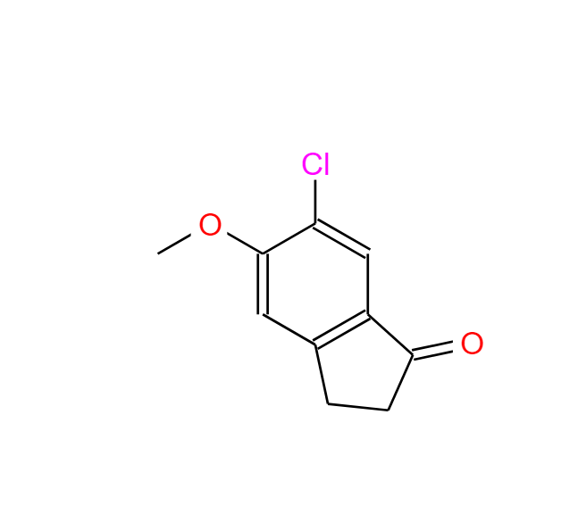 6-氯-2,3-二氢-5-甲氧基-1H-茚-1-酮 475654-43-4
