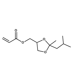(2-Isobutyl-2-methyl-1,3-dioxolan-4-yl)methyl acrylate 69701-99-1