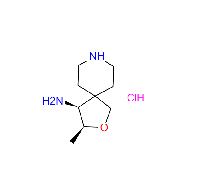 (3S,4S)-3-甲基-2-氧杂-8-氮杂螺[4.5]癸-4-胺二盐酸盐 2055761-19-6