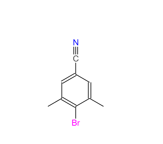 4-溴-3,5-二甲基苯腈 75344-77-3