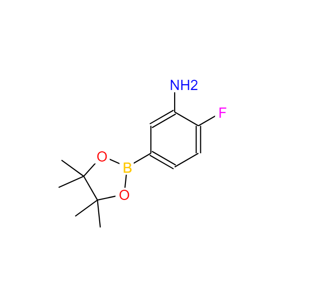 3-氨基-4-氟苯硼酸频哪醇酯 1003575-43-6