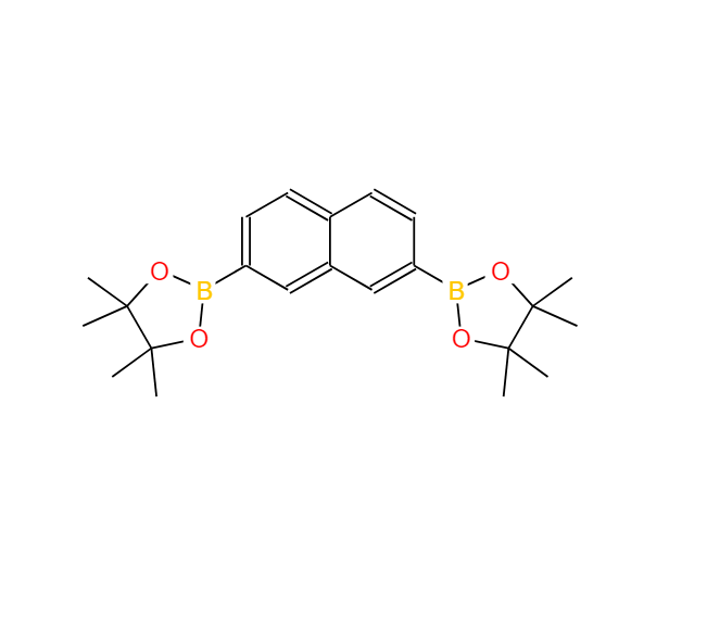 2,7-双(4,4,5,5-四甲基-1,3,2-二氧杂环戊硼烷-2-基)萘