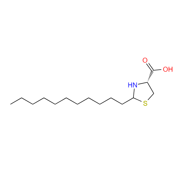 2-十一烷基噻唑烷-4-羧酸