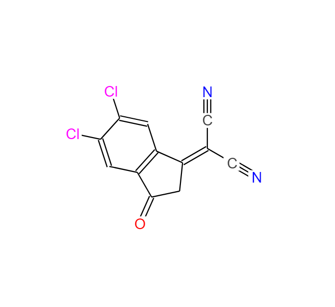 2-(5,6-二氯-3-氧代-2,3-二氢-1H-茚-1-基)丙二腈