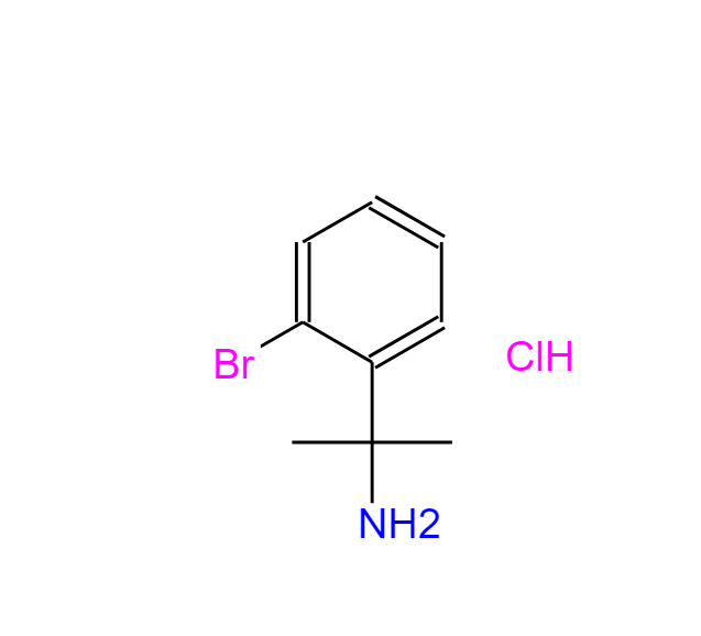 2-(2-溴苯基)丙-2-氨基盐酸盐 1087723-47-4