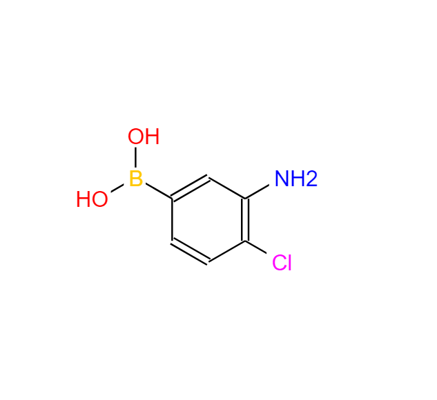 3-氨基-4-氯苯基硼酸盐酸盐 850568-45-5