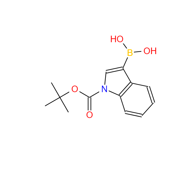 1-BOC-吲哚-3-硼酸 181365-26-4