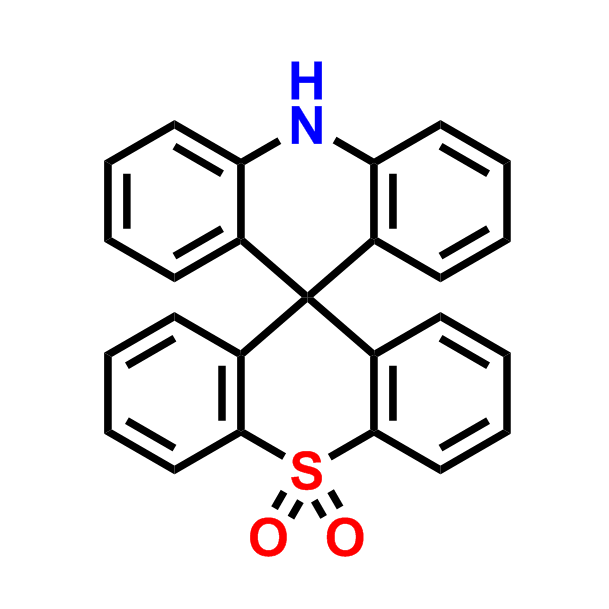 10H-spiro[acridine-9,9'-thioxanthene] 10',10'-dioxide