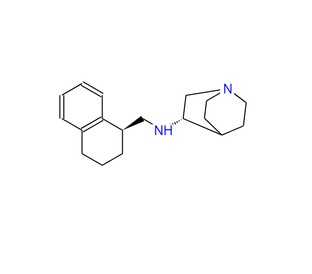 (3S)-N-[[(1S)-1,2,3,4-四氢-1-萘基]甲基]-1-氮杂双环[2.2.2]辛烷-3-胺 177793-80-5