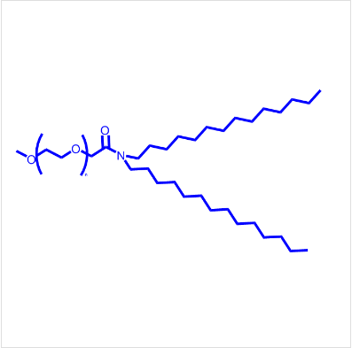 甲氧基聚乙二醇双十四烷基乙酰胺 1849616-42-7