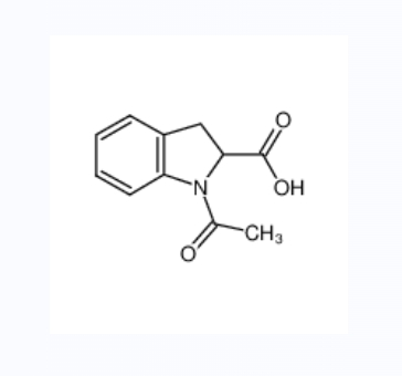 1-乙酰基-2,3-二氢-1H-吲哚-2-羧酸	