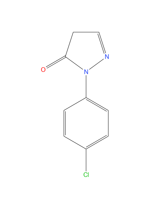 1-(4-氯苯基)-2H-吡唑啉-3-酮