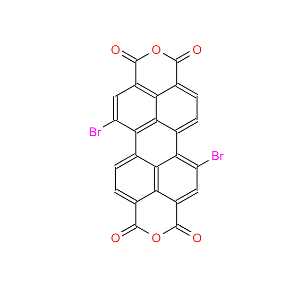 1,7-二溴-3,4,9,10-苝四羧基双酐 118129-60-5