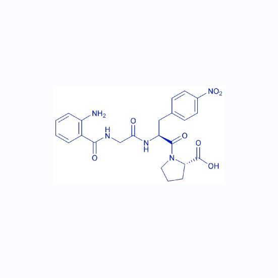 Abz-Gly-p-nitro-Phe-Pro-OH 67482-93-3.png Abz-Gly-p-nitro-Phe-Pro-OH 67482-93-3.png