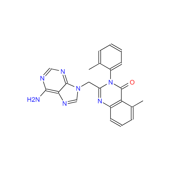 2-[(6-氨基-9H-嘌呤-9-基)甲基]-5-甲基-3-(2-甲基苯基)-4(3H)-喹唑啉酮 371242-69-2