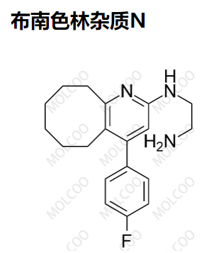 布南色林杂质N   C19H24FN3 