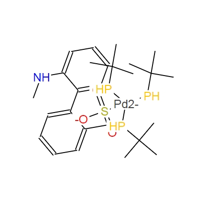 1621274-11-0；甲磺酸(三叔丁基膦基)(2'-甲氨基-1,1'-联苯-2-基)钯(II)
