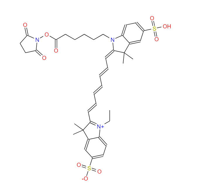 CY7-N-羟基琥珀酰胺酯 477908-53-5