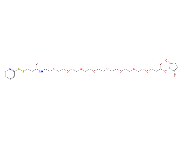 吡啶二硫丙酰胺-八聚乙二醇-NHS酯 1252257-56-9