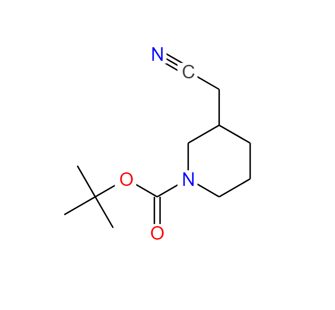 3-(氰甲基)哌啶-1-羧酸TERT丁酯 948015-72-3