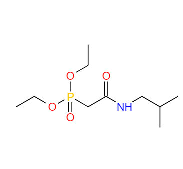 N-isobutyl diethylphosphonoacetamide 62872-62-2