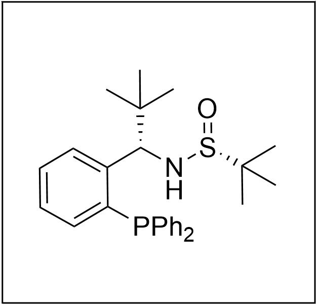 S(R)]-N-[(1S)-1-[2-(二苯基膦)苯基]-2,2-二甲丙基]-2-叔丁基亚磺酰胺 1595319-94-0