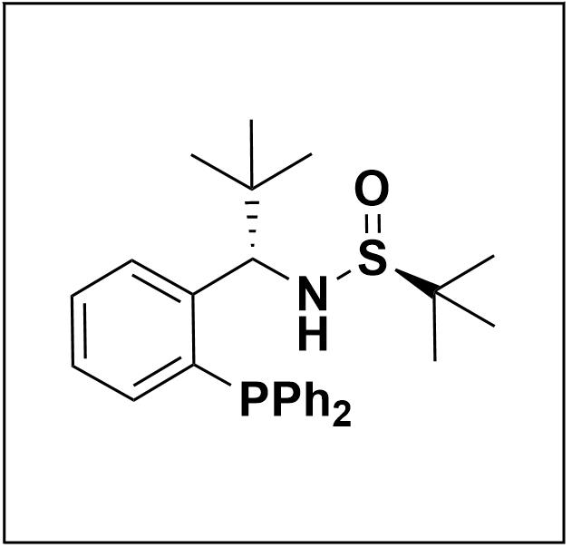 S(S)]-N-[(1S)-1-[2-(二苯基膦)苯基]-2,2-二甲丙基]-2-叔丁基亚磺酰胺 2419935-17-2