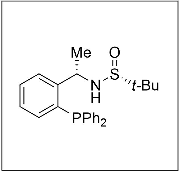 S(R)]-N-[(1S)-1-[2-(二苯基膦)苯基]乙基]-2-叔丁基亚磺酰胺 1595319-98-4