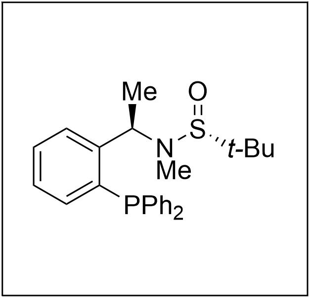 S(R)]-N-[(1R)-1-[2-(二苯基膦)苯基]乙基]-N-甲基-2-叔丁基亚磺酰胺