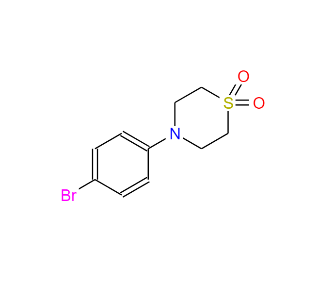 4-(4-溴苯基)硫代吗啉-1,1-二氧化物 1093878-42-2