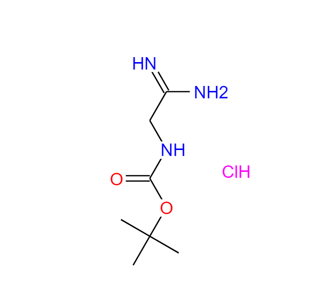 N-(2-氨基-2-亚氨乙基)氨基甲酸叔丁酯盐酸盐 691898-38-1