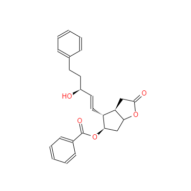 2H-环戊并[B]呋喃-2-酮,5-(苯甲酰氧基)六氢-4-[(1E,3S)-3-羟基-5苯基-1-戊烯-1-基]-,(3AR,4R,5R,6AS)-(...) 55444-68-3