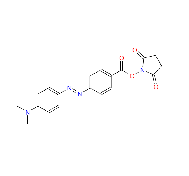 4-[4-(二甲基氨基)苯偶氮]苯甲酸 N-丁二酰亚胺酯 146998-31-4