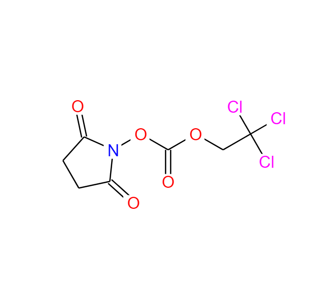 琥珀酰亚胺基 2,2,2-三氯乙基碳酸酯 66065-85-8